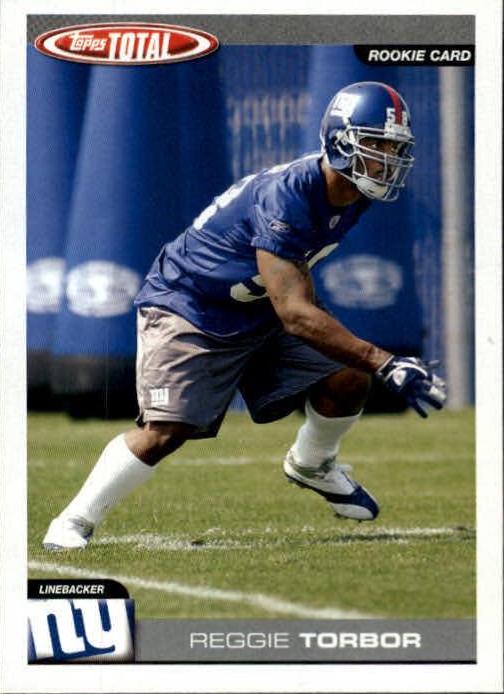 Reggie Torbo #417 Football Cards 2005 Topps Total
