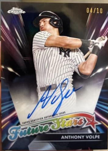 Anthony Volpe [Black Refractor] #FSA-AV