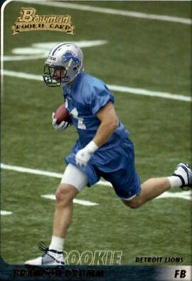 Brandon Drumm #192 2003 Bowman Football