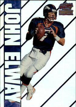 John Elway #10 Football Cards 1998 Pacific Paramount Personal Best