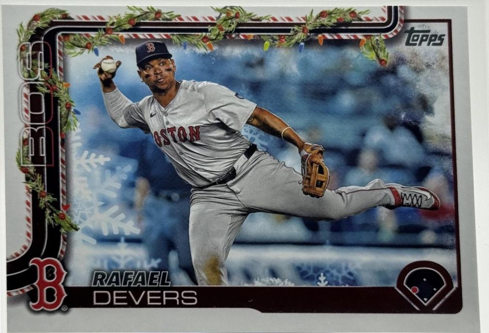 2025 Rafael Devers [Backs Short Print Variation] #H190