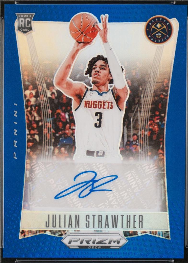 Julian Strawther [Blue] #DS-STR