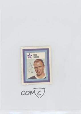 Ron Shock #42 Hockey Cards 1970 Colgate Stamps