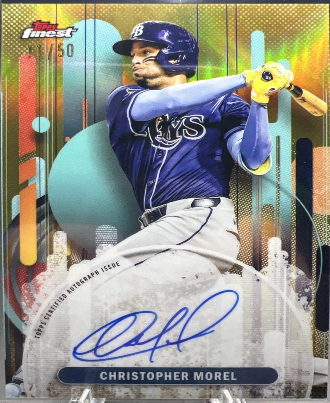 Christopher Morel [Gold Refractor] #FA-CMOR Prices | 2025 Topps Finest ...