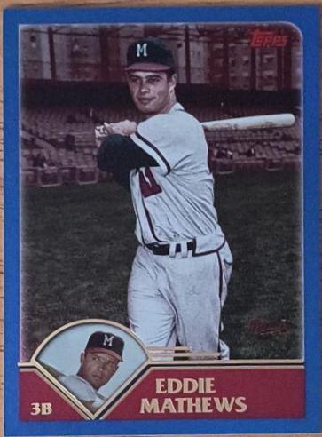 Eddie Mathews [Blue] #223