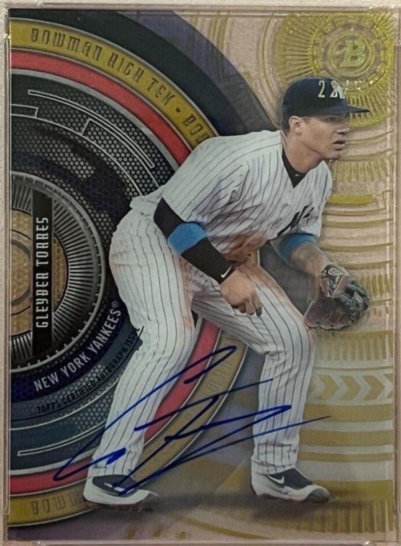 Gleyber Torres [Autograph Gold Rainbow] #BHT-GT