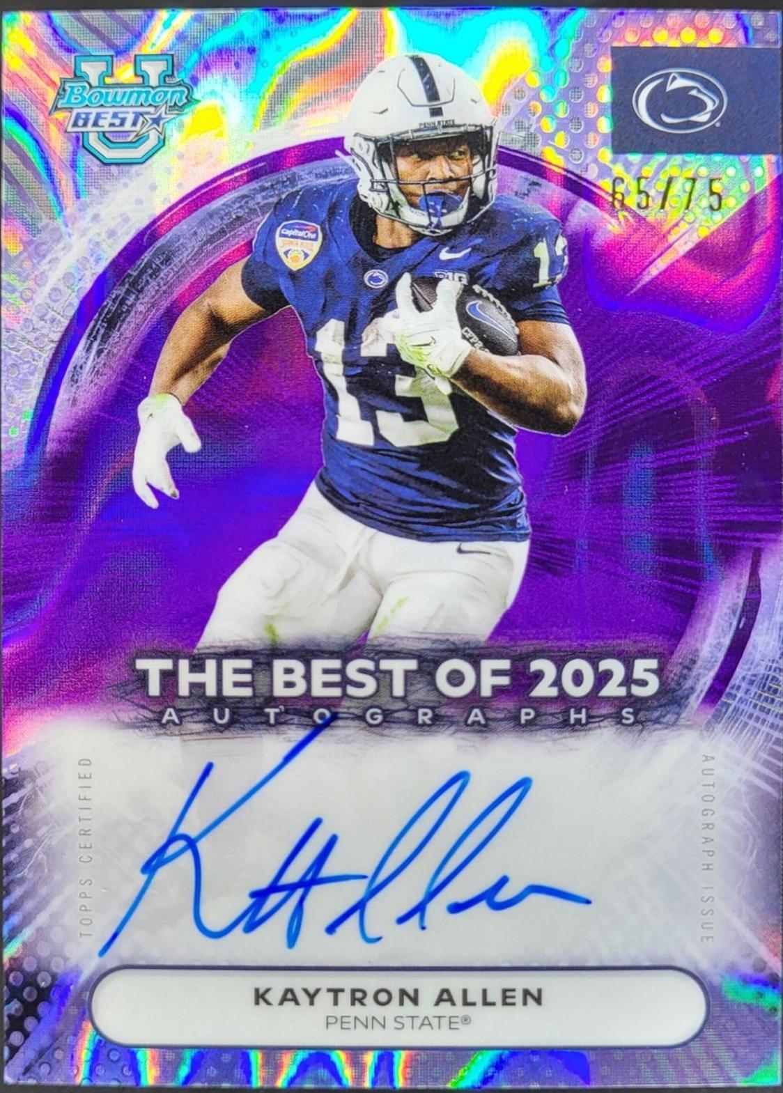 Kaytron Allen [Purple Lava] #BOA-KA