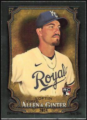 Nick Loftin #76 Baseball Cards 2024 Topps Allen & Ginter Chrome