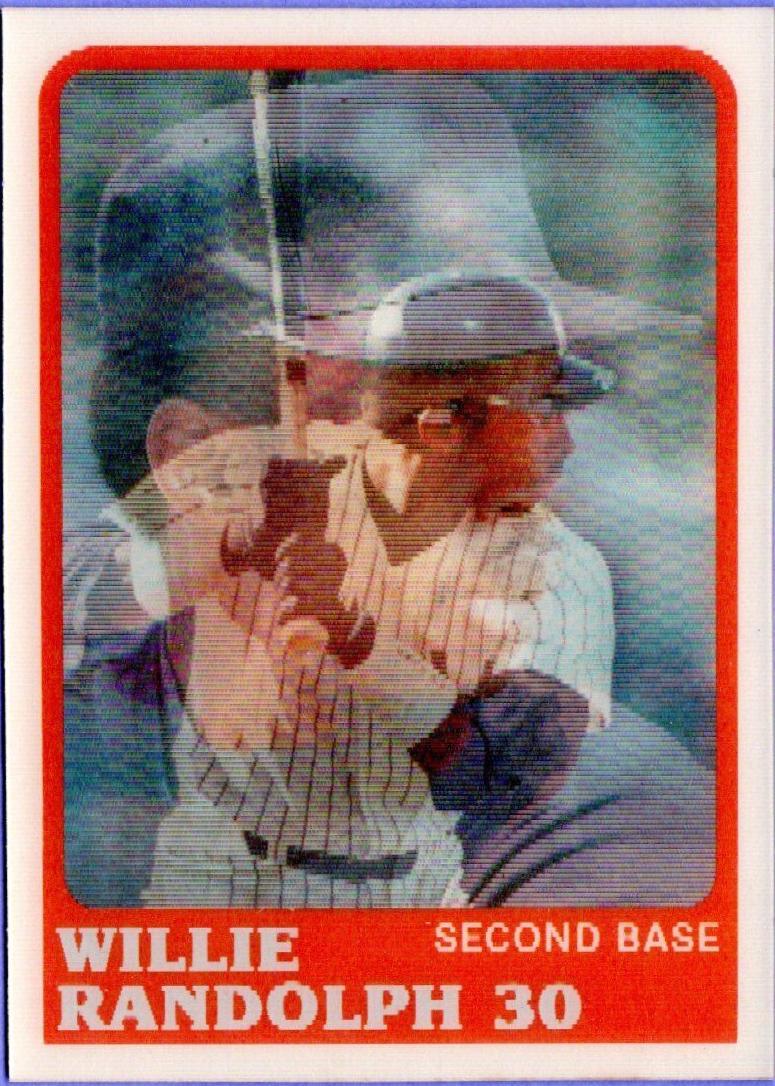 Willie Randolph #47 Baseball Cards 1988 Sportflics