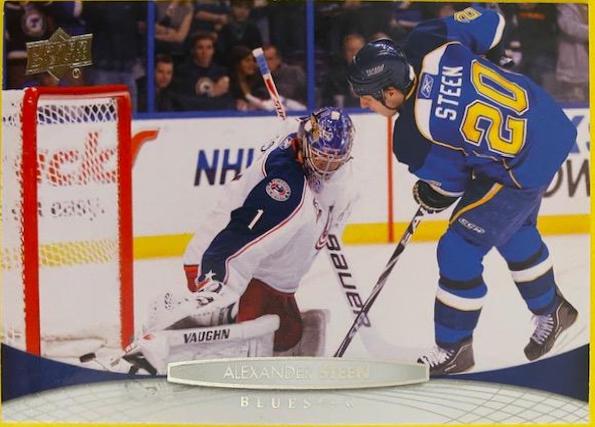 Alexander Steen #37 Hockey Cards 2011 Upper Deck