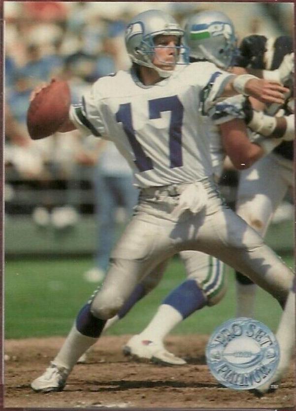 Dave Krieg #112 1991 Pro Set Platinum Football