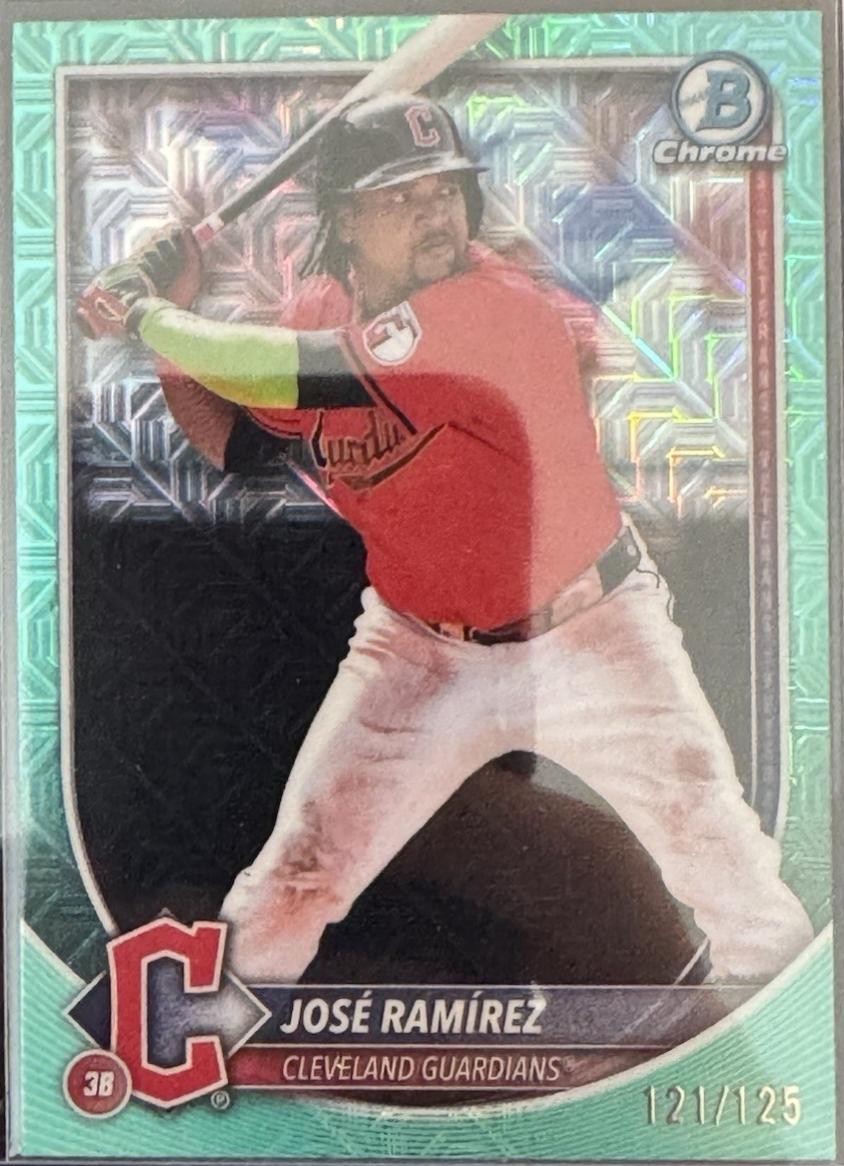Jose Ramirez #89 2025 Bowman Baseball