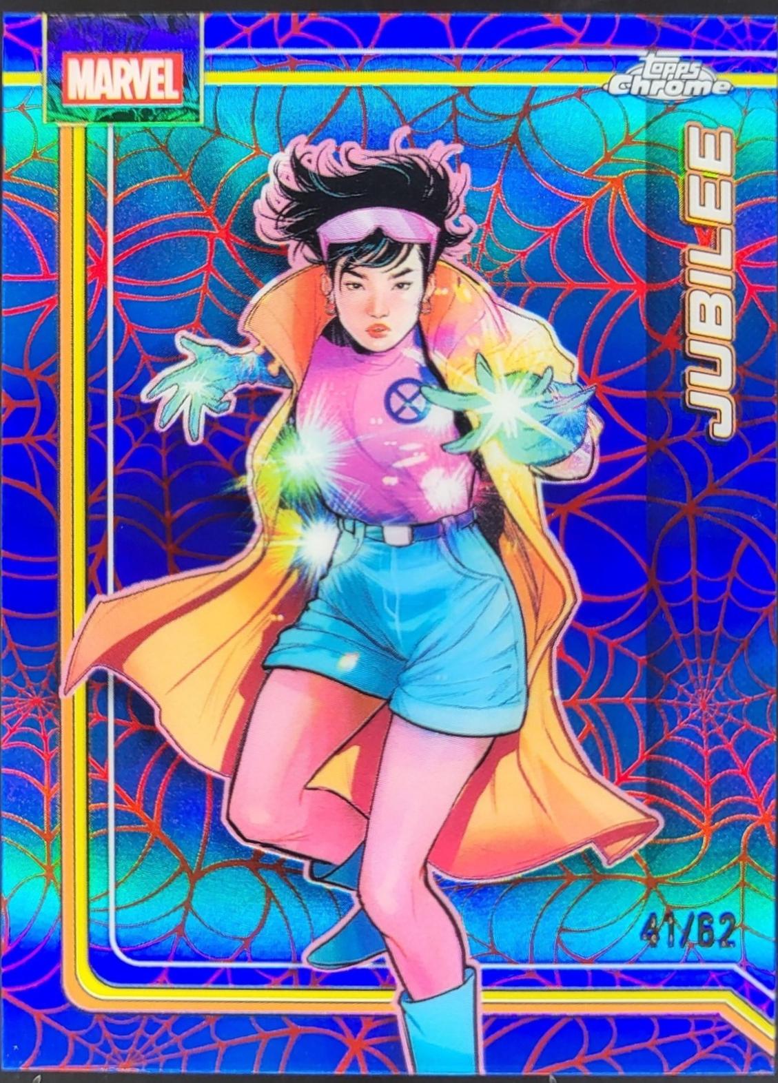 Jubilee Spider-Web Red/Blue Refractor