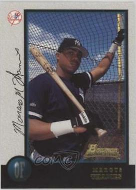 Marcus Thames #318 Baseball Cards 1998 Bowman