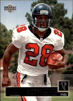 Warrick Dunn #9 Football Cards 2002 Upper Deck