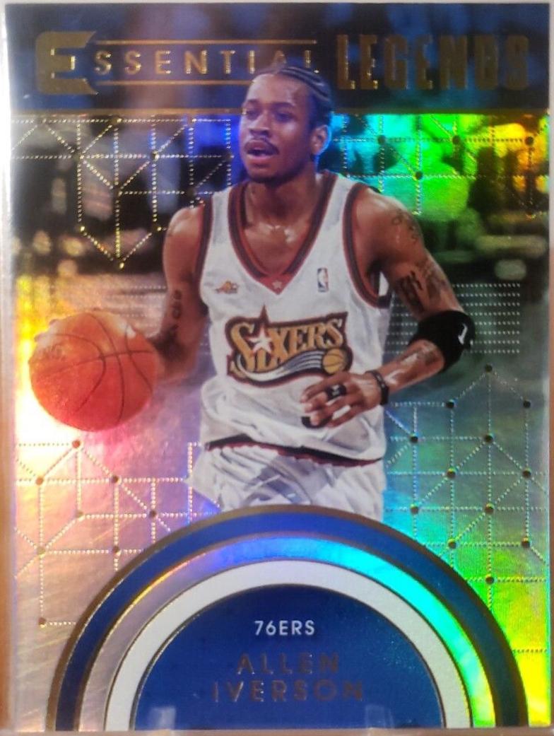 Allen Iverson #EL-8 Basketball Cards 2017 Panini Essentials Essential Legends