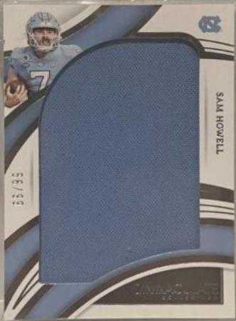 Sam Howell #54 2022 Panini Immaculate Collegiate Football