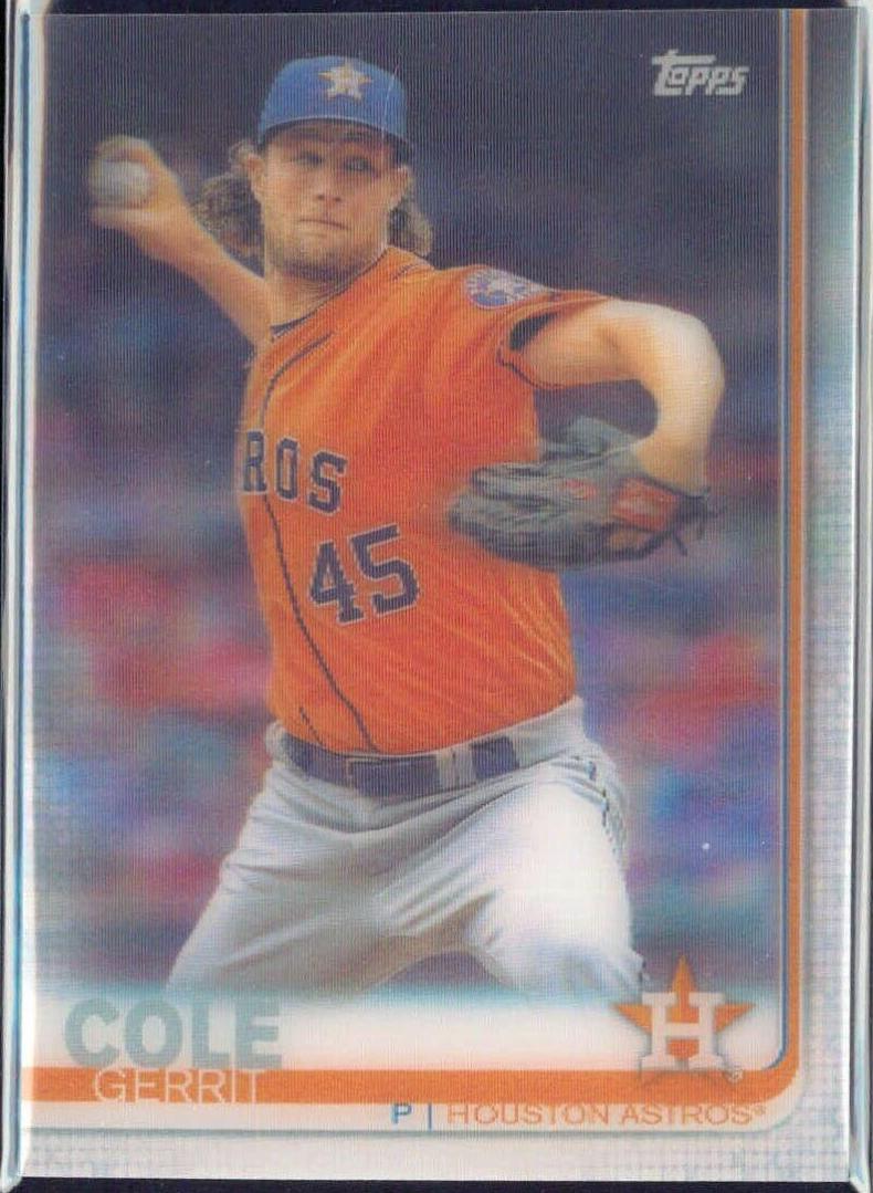 Gerrit Cole #572 Baseball Cards 2019 Topps on Demand 3D
