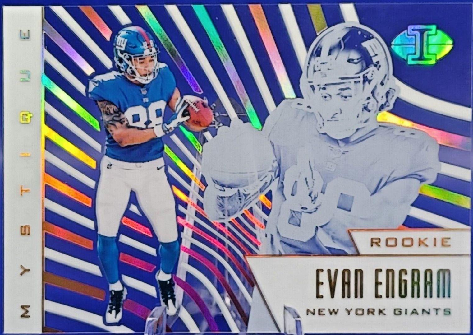 Evan Engram #MY-13 Football Cards 2017 Panini Illusions Mystique