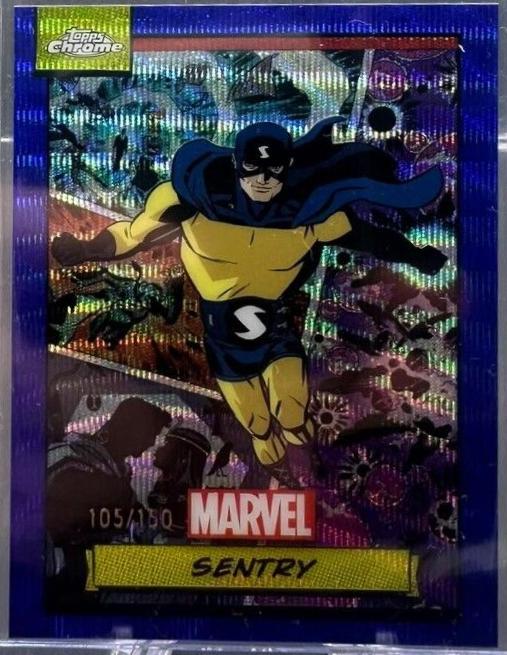 Sentry [Blue Wave] #109 Prices | Marvel 2024 Topps Chrome | Marvel Cards