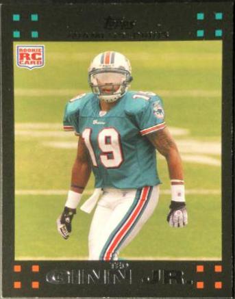 Ted Ginn Jr. #321 Football Cards 2007 Topps
