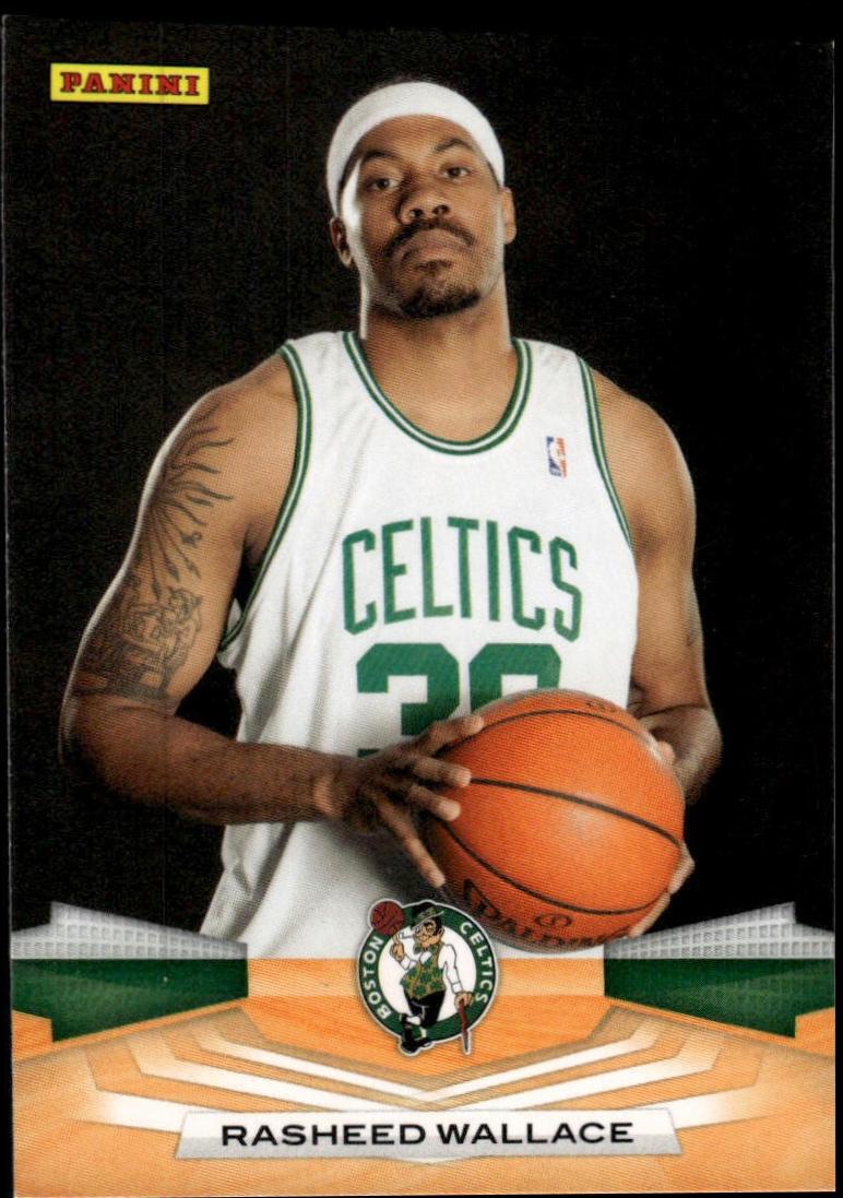 Rasheed Wallace #8 Basketball Cards 2009 Panini