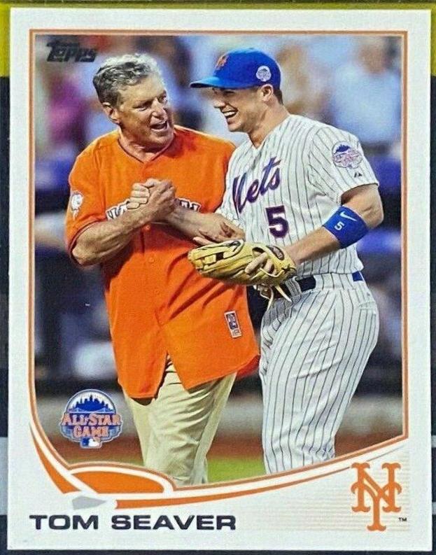Tom Seaver #US1 Baseball Cards 2013 Topps Update