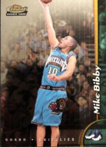 Mike Bibby #227 Basketball Cards 1998 Finest