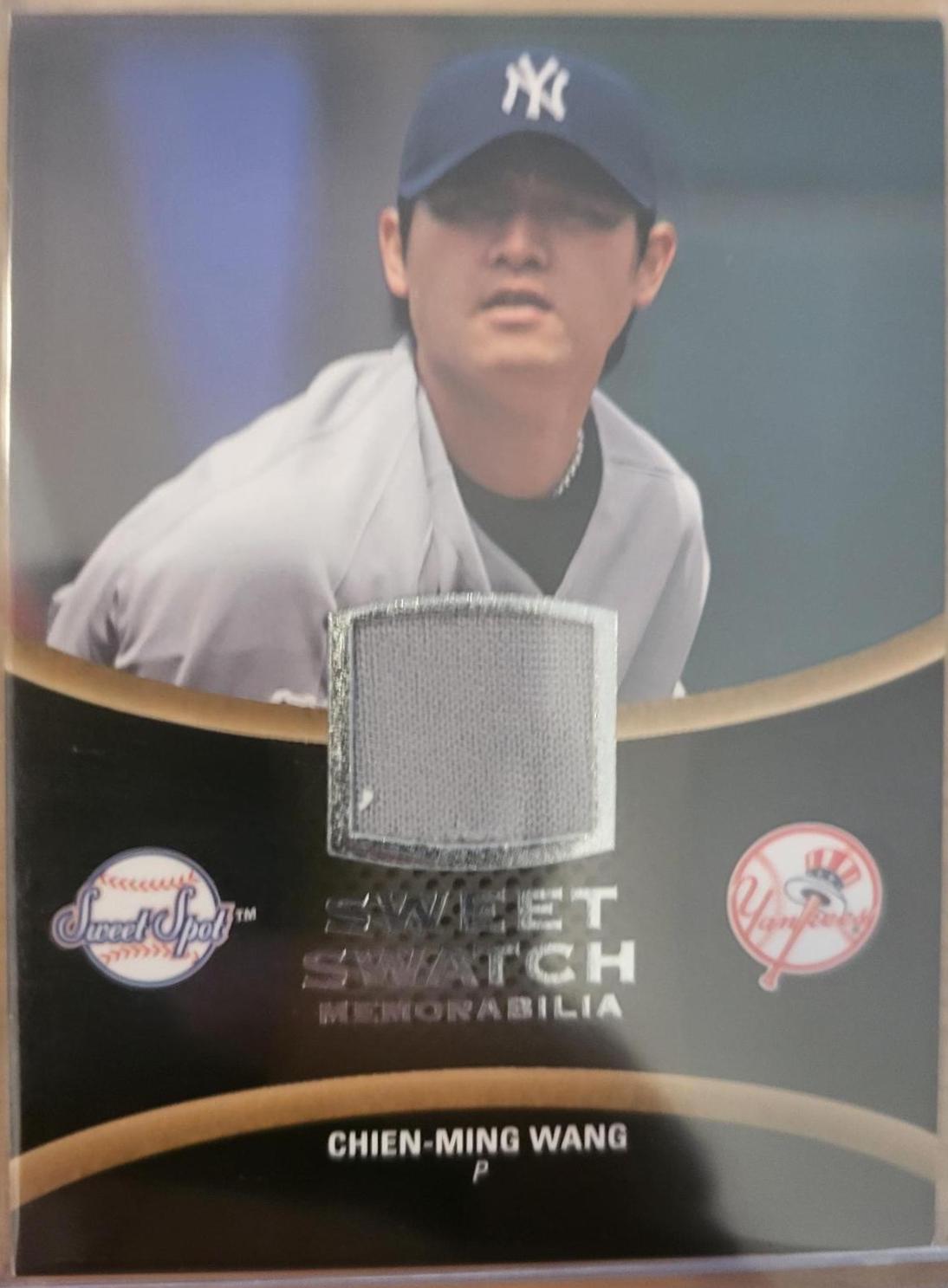 Chien-Ming Wang #SS-CM 2008 Upper Deck Sweet Spot Swatches Baseball