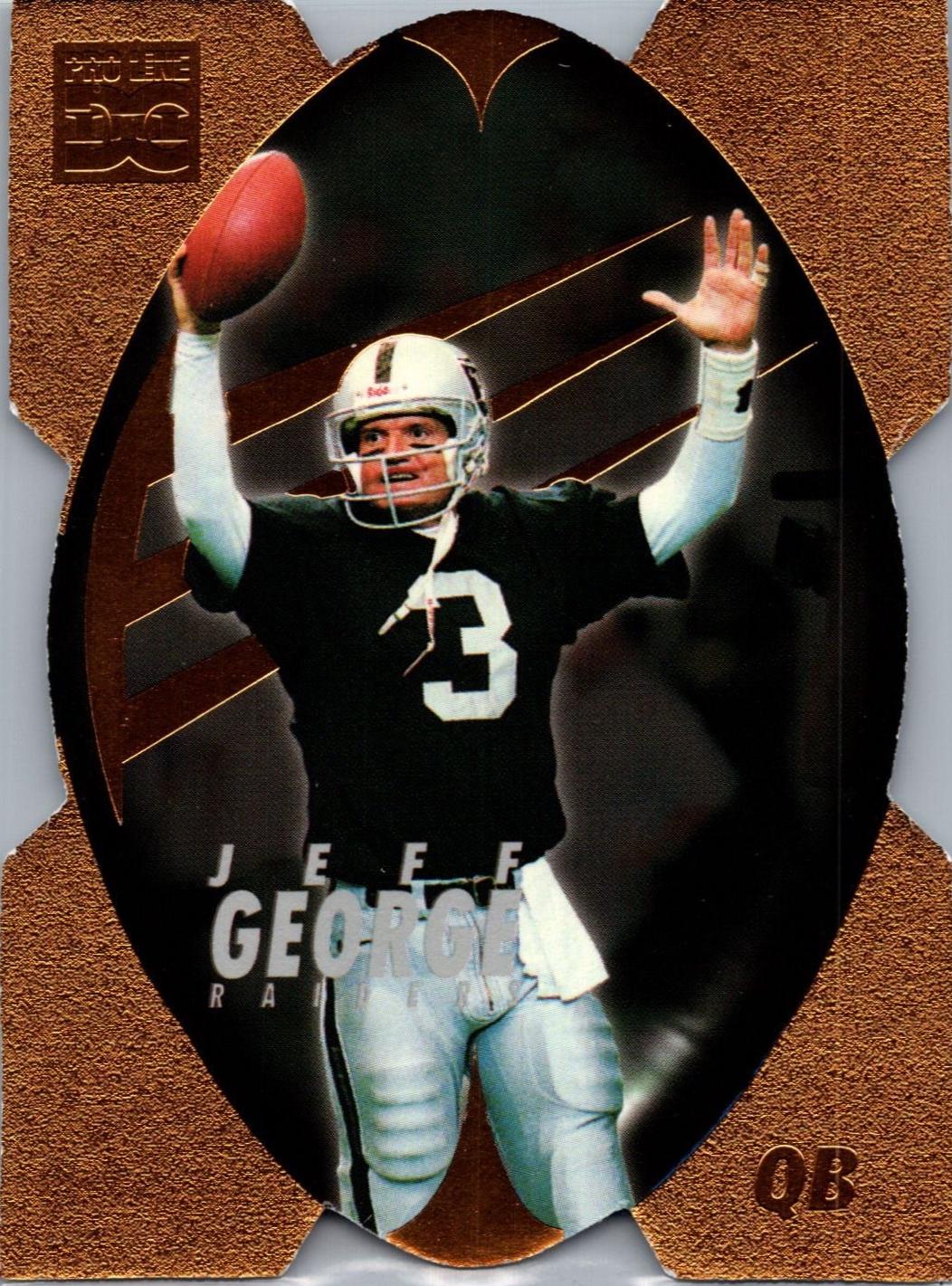 Jeff George #21 1998 Pro Line Dc III Football
