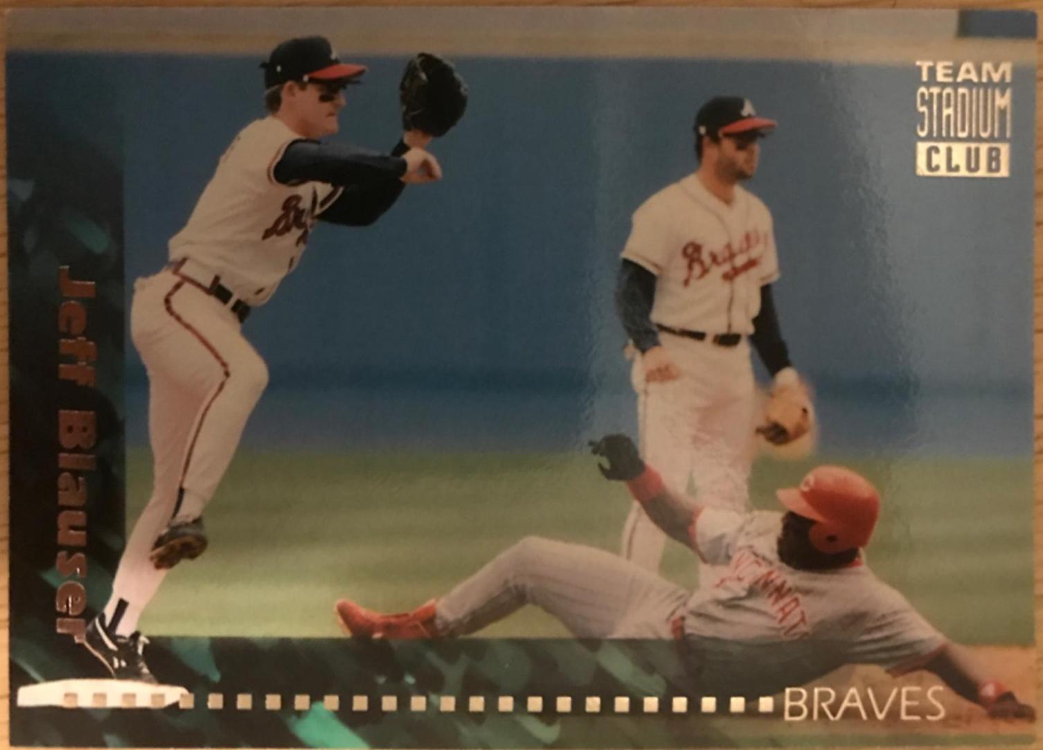 Jeff Blauser #60 Baseball Cards 1994 Stadium Club Team Series
