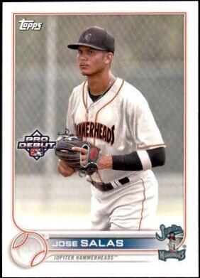 Jose Salas #PD-197 Baseball Cards 2022 Topps Pro Debut