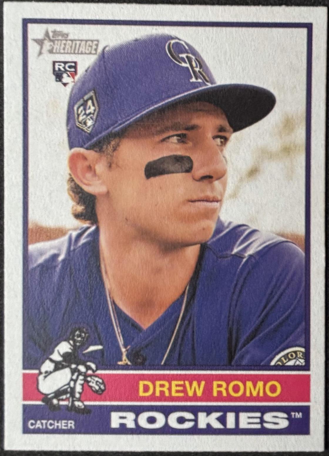 Drew Romo [Flip Stock] #386 Prices | 2025 Topps Heritage | Baseball Cards