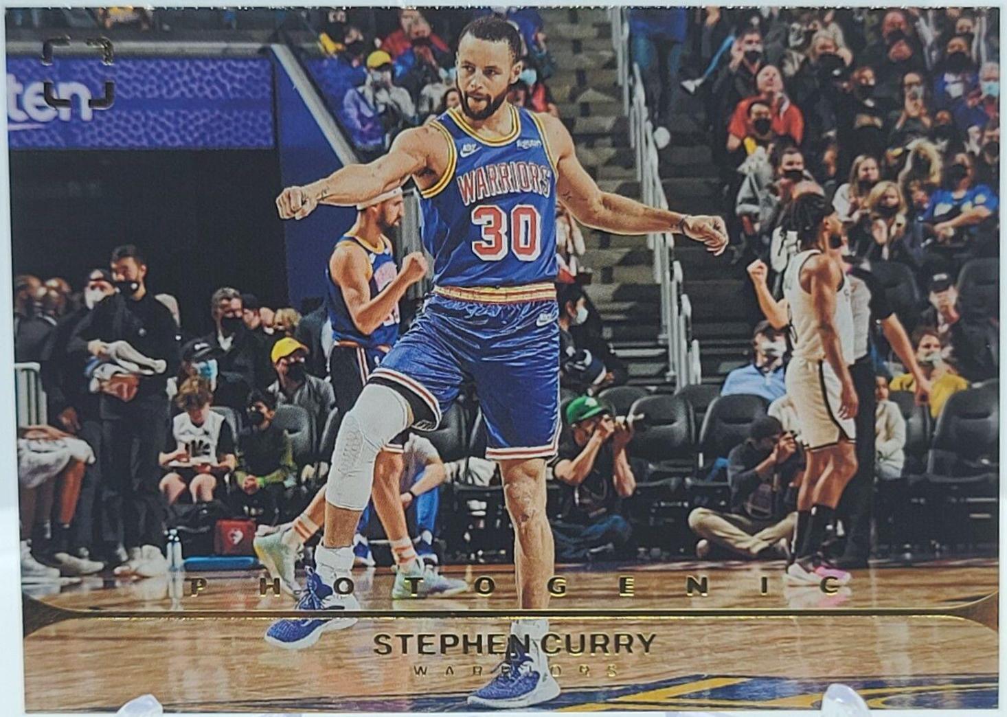Stephen Curry #3 Basketball Cards 2021 Panini PhotoGenic