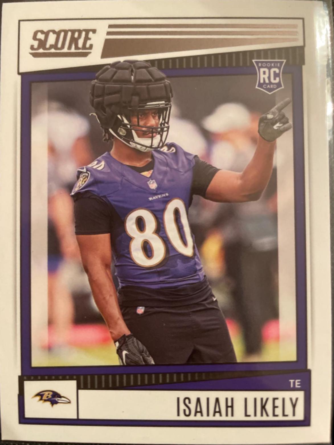 Isaiah Likely #372 Football Cards 2022 Panini Score