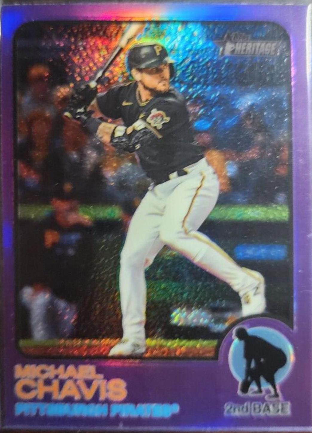 Michael Chavis [Chrome Purple Refractor] #564