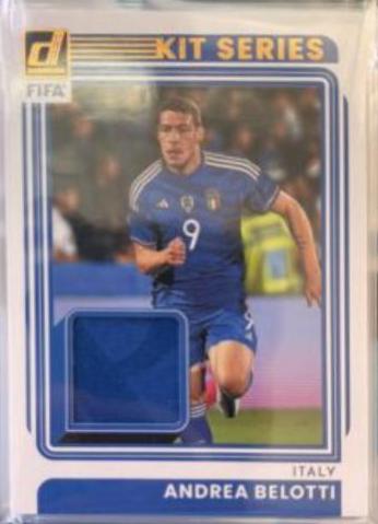 Andrea Belotti #KS-AB Soccer Cards 2022 Panini Donruss Kit Series