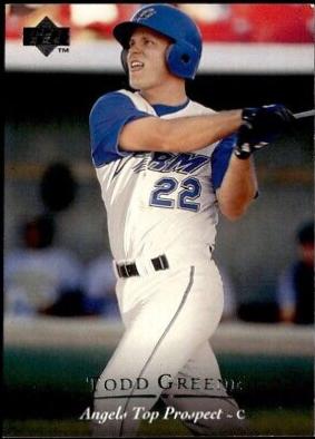 Todd Greene #25 Baseball Cards 1995 Upper Deck Minor League