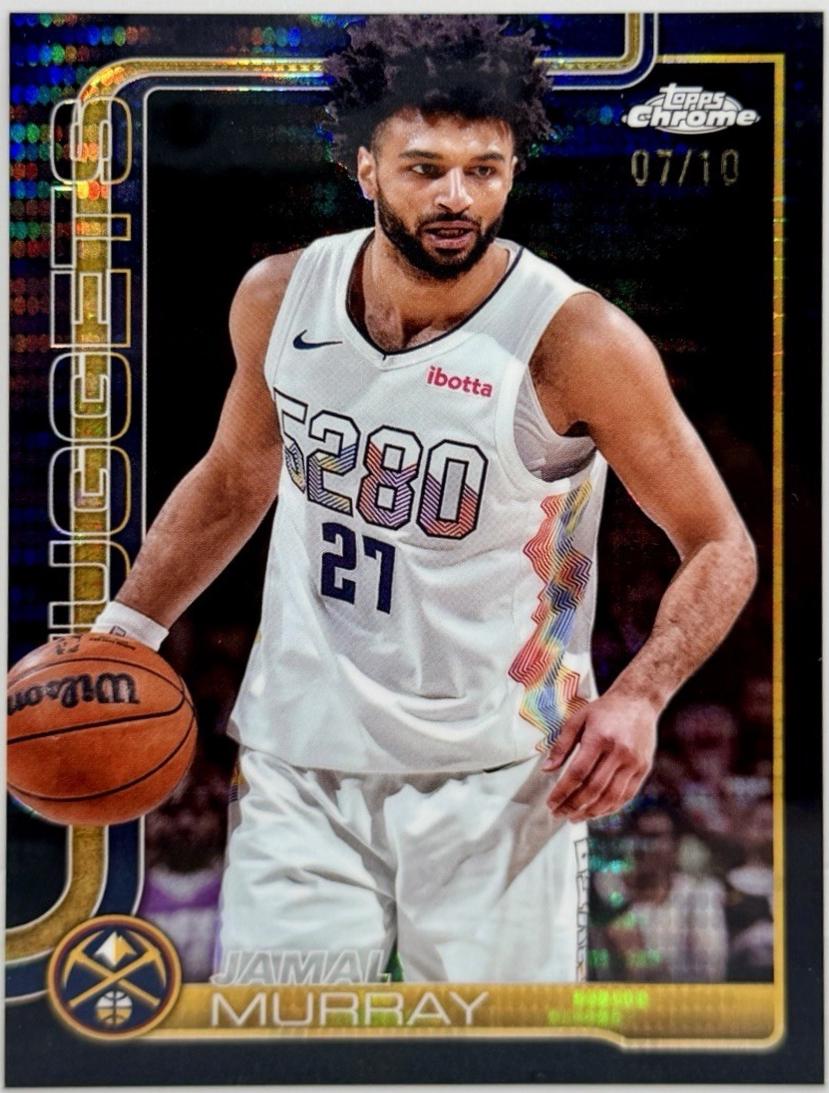 Jamal Murray [Pulsar Black Refractor] #55 Prices | 2025 Topps