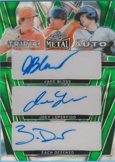 Jake Bloss / Joey Loperfido / Zach Dezenzo