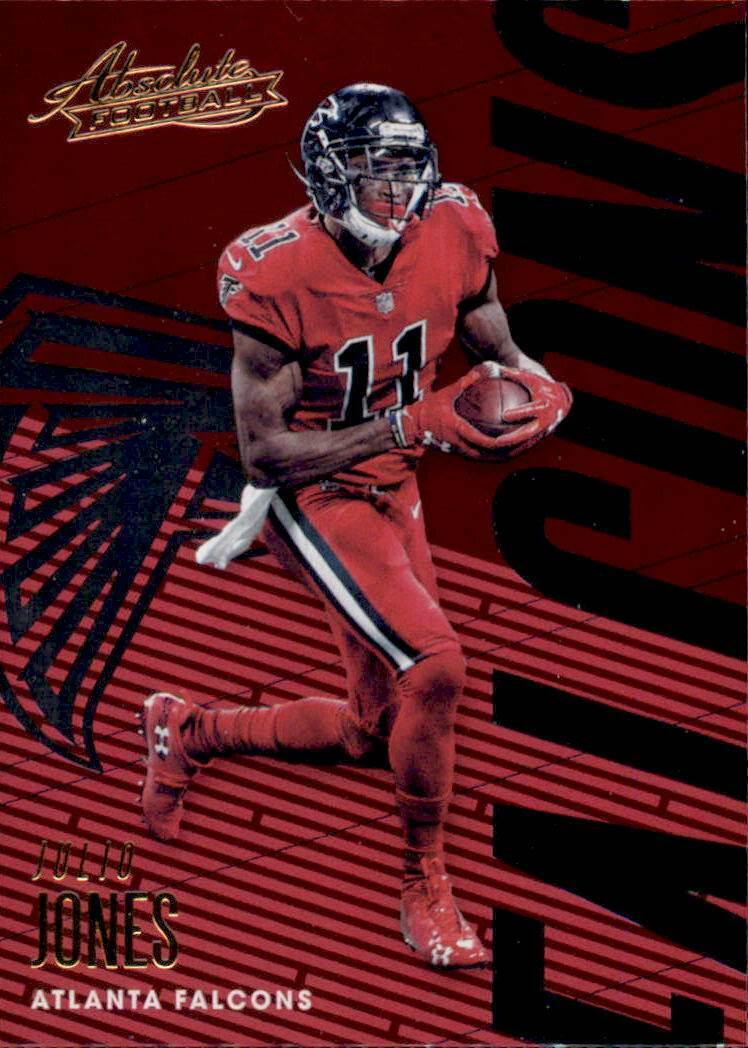 Julio Jones #6 Football Cards 2018 Panini Absolute