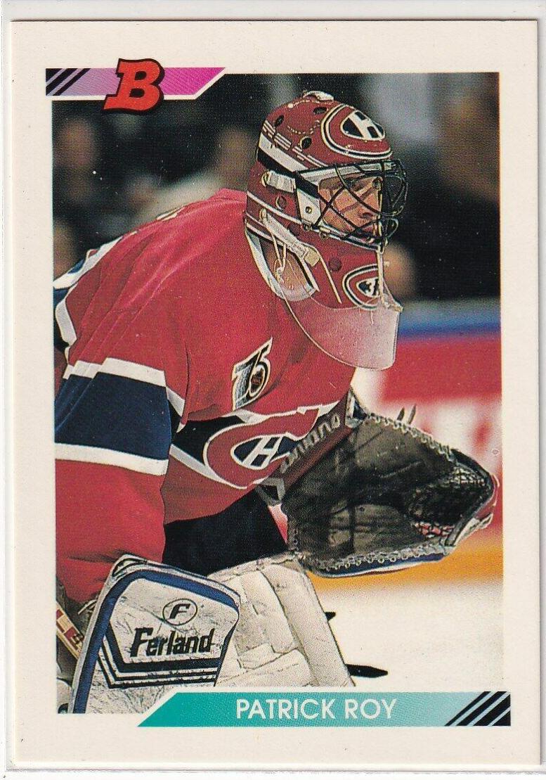Patrick Roy #74 1992-93 Bowman Hockey