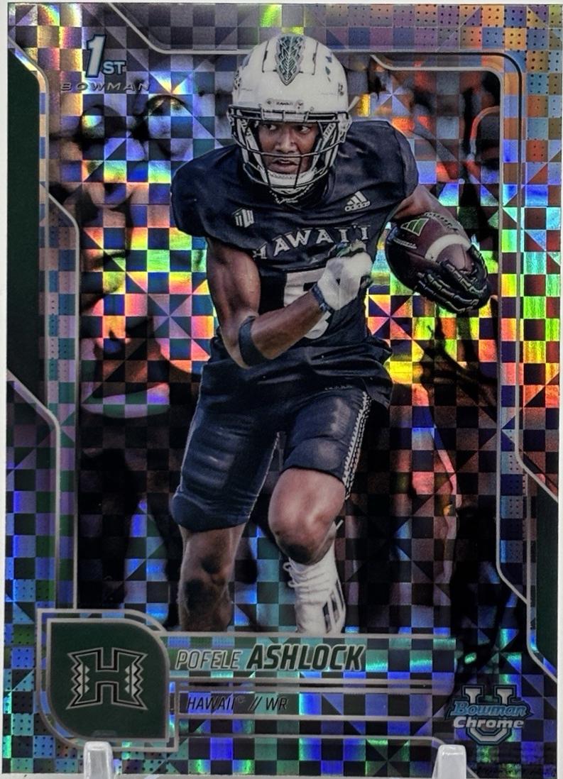 Pofele Ashlock [X-Fractor] #15 Prices | 2025 Bowman Chrome University ...