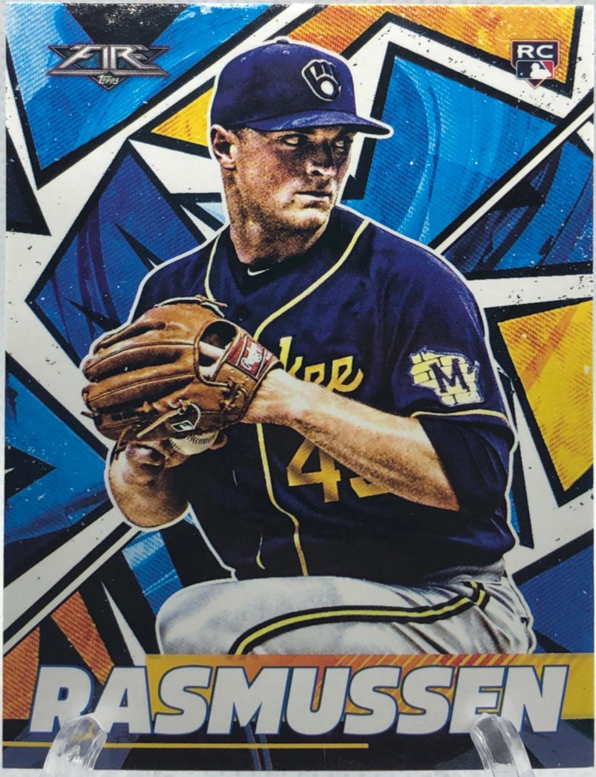 Drew Rasmussen #76 Baseball Cards 2021 Topps Fire