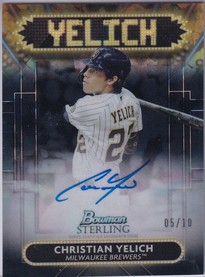 Christian Yelich [Black Atomic] #SSA-CY
