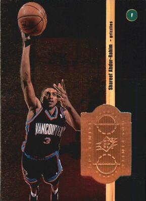 Shareef Abdur-Rahim #38 Basketball Cards 1998 Spx Finite