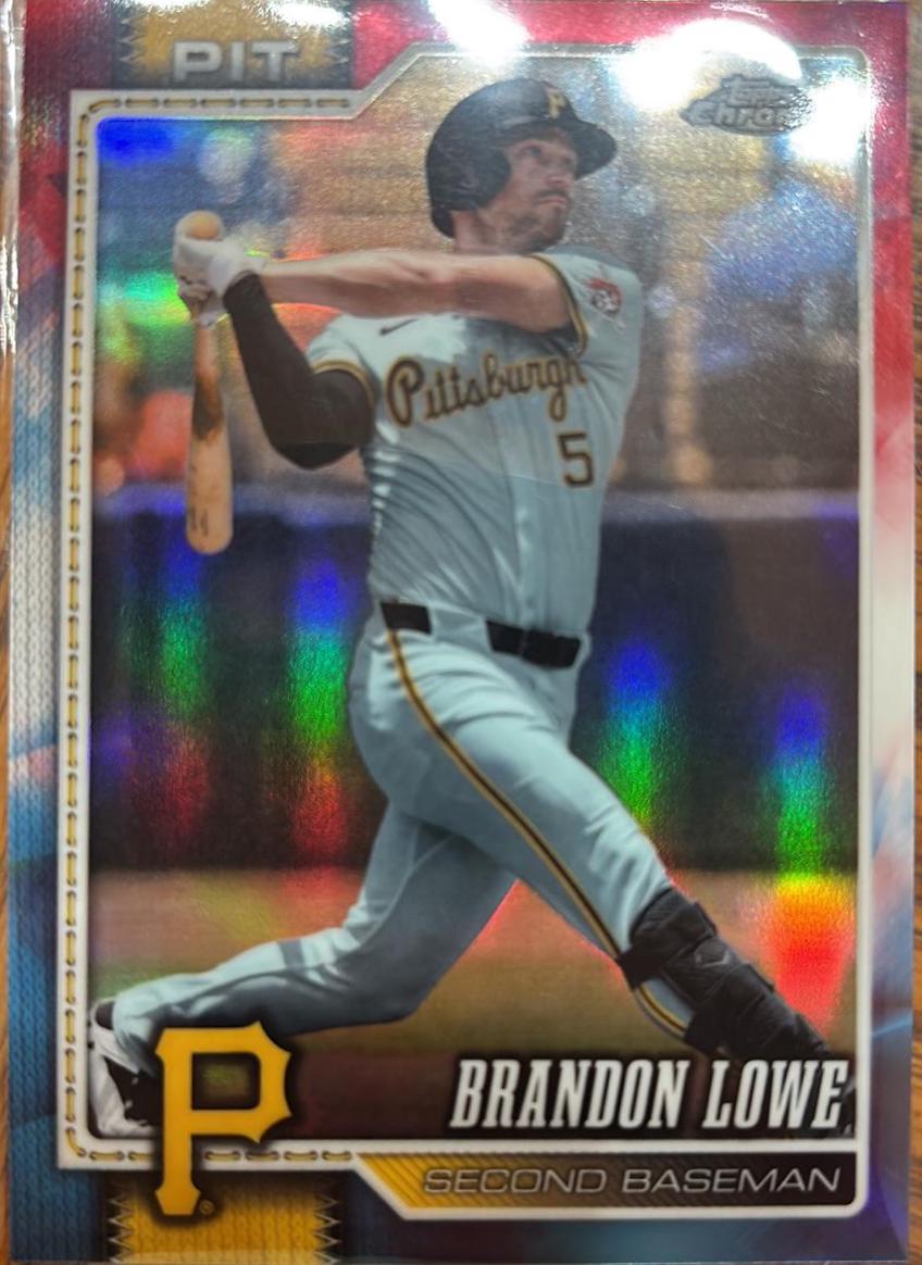 2026 Brandon Lowe [Red White Blue Refractor] #72