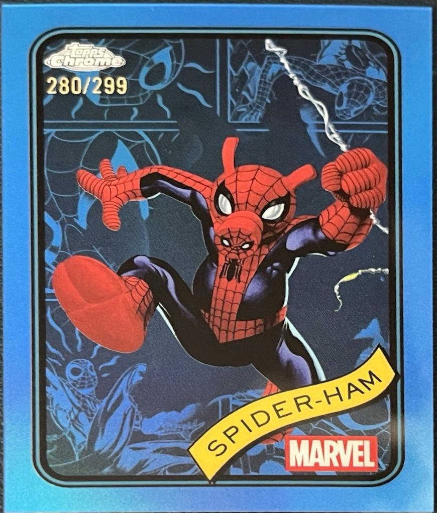 Spider-Ham Blue Refractor