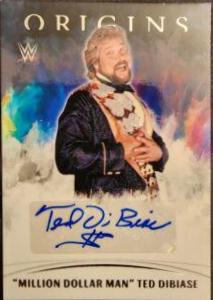 Million Dollar Man Ted Dibiase #OA-MDM Wrestling Cards 2022 Panini Chronicles WWE Origins Autographs