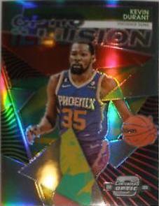 Kevin Durant #2 Basketball Cards 2022 Panini Contenders Optic Illusion